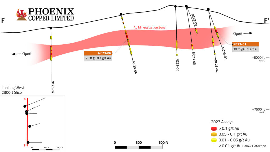 Phoenixcopper Navarrecreek Longsection