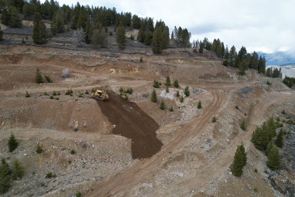 Empire Drill Pad Construction Summer 2022 1 Min